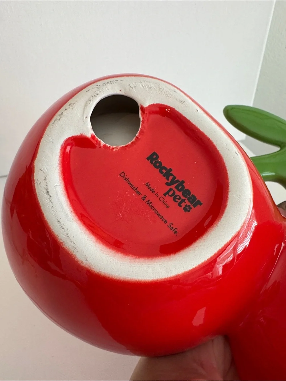 Cherries Pet Bowl Food Candy Dish